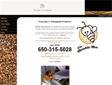 Tablet Screenshot of humblebee.biz
